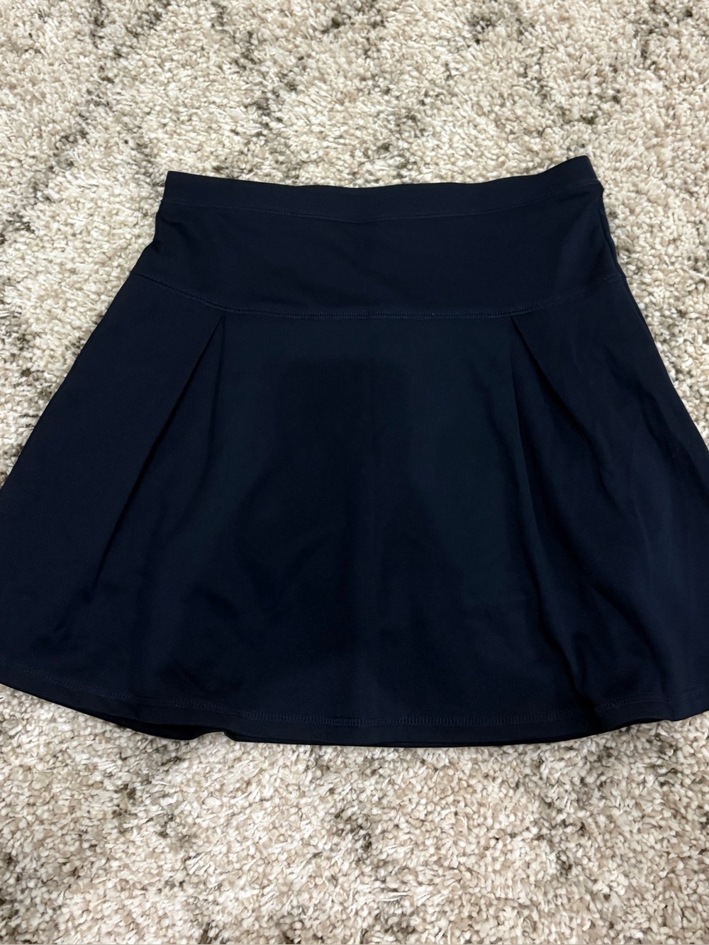 IZOD Girls Navy Blue Pleated Uniform Skort